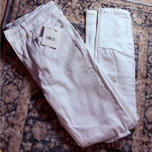 Free People White Skinny Jeans